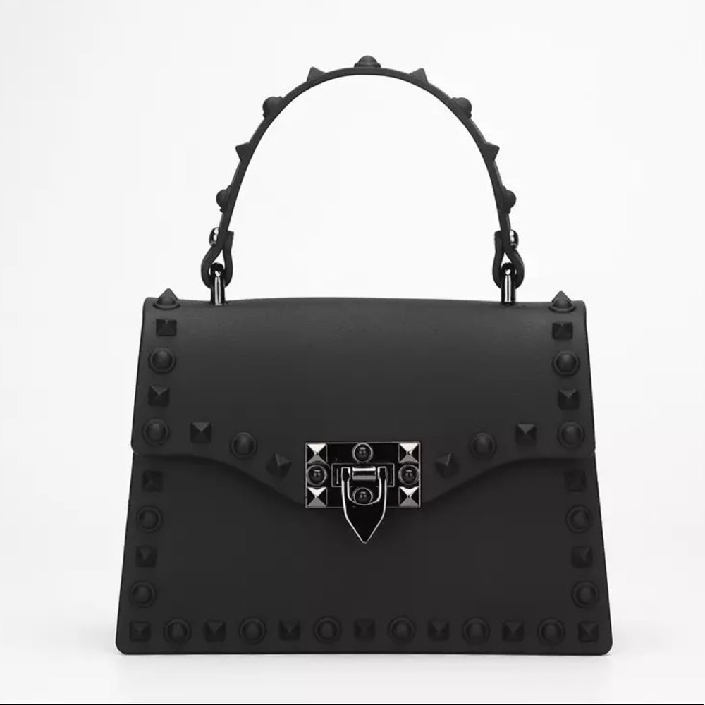 Jelly Studded Handbag